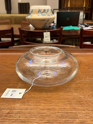 Lot 244 - A Baccarat clear glass caviar dish