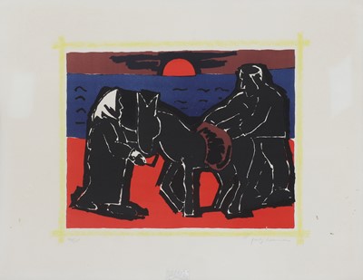 Lot 13 - Josef Herman RA (1911-2000)