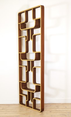 Lot 335 - A bentwood room divider or screen