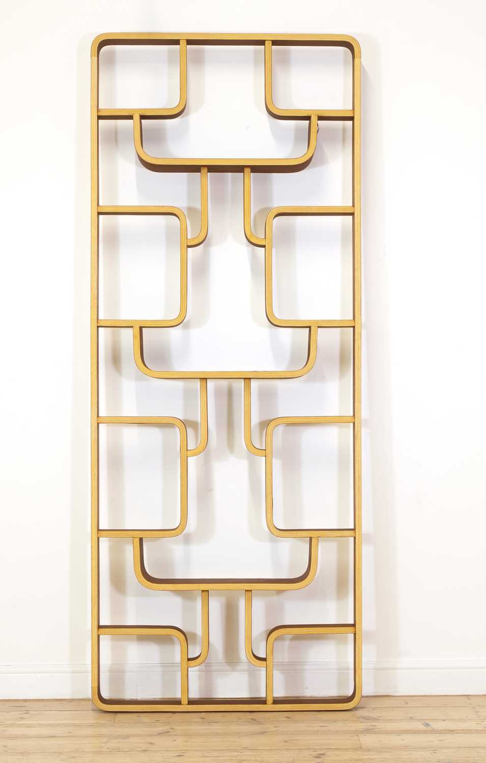Lot 335 - A bentwood room divider or screen