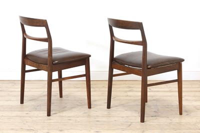 Lot 319 - A pair of Danish rosewood dining chairs