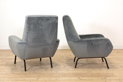 Lot 238 - A pair of Italian armchairs