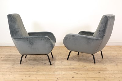 Lot 238 - A pair of Italian armchairs