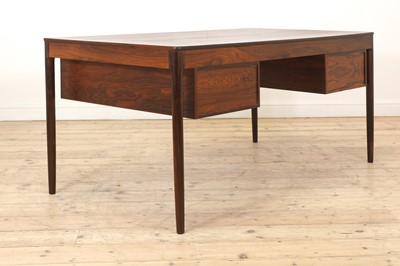 Lot 220 - A Swedish rosewood desk