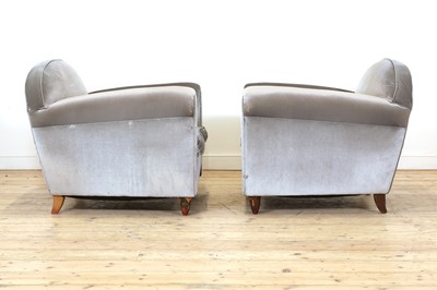 Lot 273 - A pair of Italian armchairs