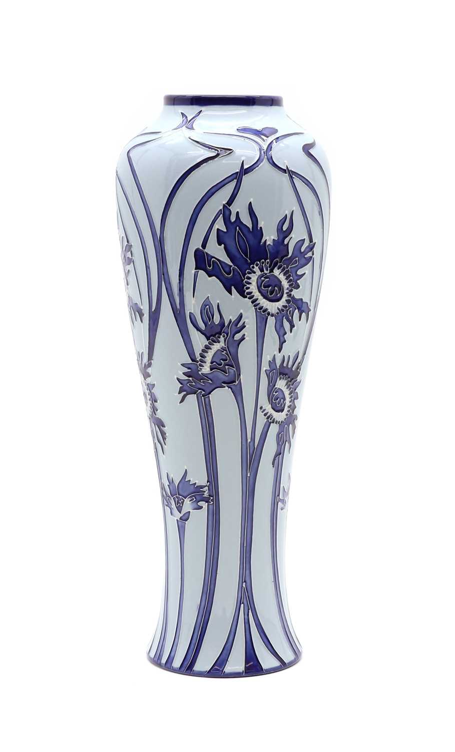 Lot 316 - A large Moorcroft pottery 'Ragged Poppy' vase
