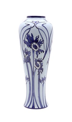 Lot 316 - A large Moorcroft pottery 'Ragged Poppy' vase