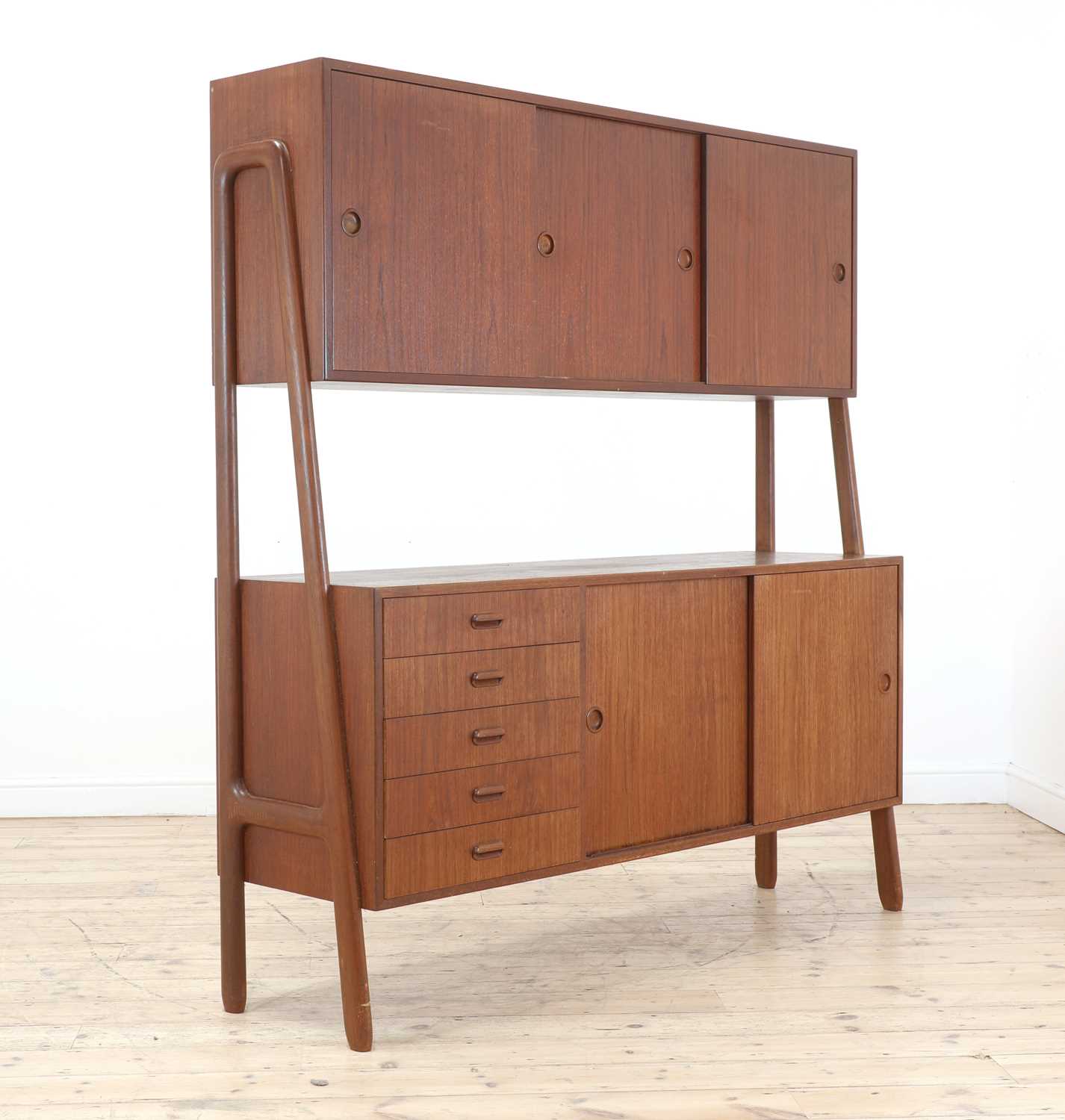 Lot 322 - A Danish teak sideboard