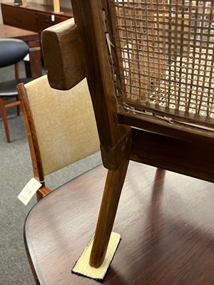Lot 208 - A pair of teak 'Low Easy Chair' armchairs