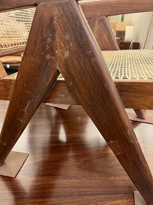 Lot 208 - A pair of teak 'Low Easy Chair' armchairs