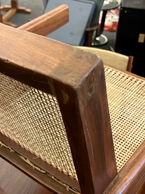 Lot 208 - A pair of teak 'Low Easy Chair' armchairs
