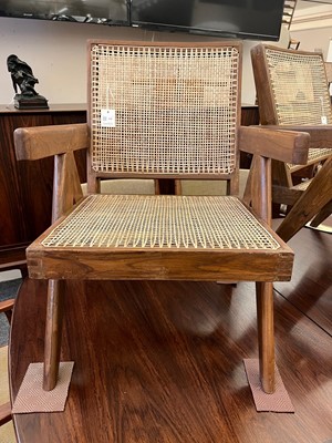 Lot 208 - A pair of teak 'Low Easy Chair' armchairs
