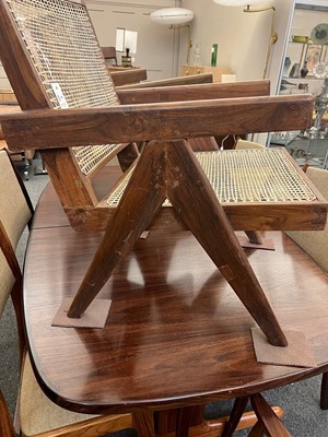 Lot 208 - A pair of teak 'Low Easy Chair' armchairs