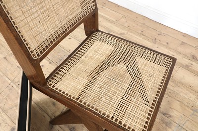 Lot 205 - A teak armless chair