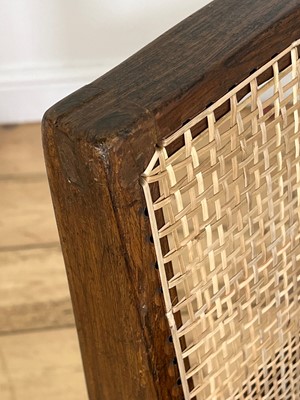 Lot 205 - A teak armless chair