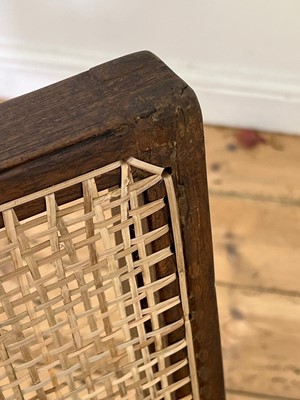 Lot 205 - A teak armless chair