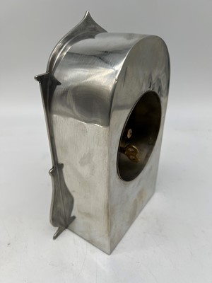 Lot 28 - A Liberty & Co. pewter desk clock