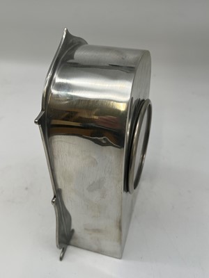 Lot 28 - A Liberty & Co. pewter desk clock