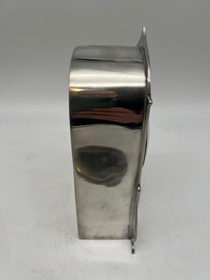 Lot 28 - A Liberty & Co. pewter desk clock