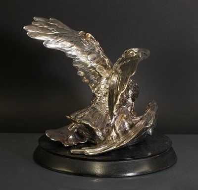 Lot 83 - An Austrian Art Deco silvered bronze centrepiece