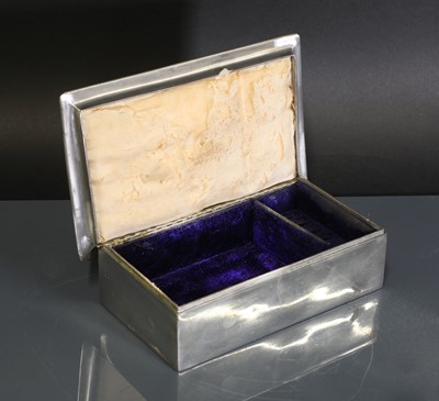 Lot 27 - A Liberty Tudric pewter jewellery box