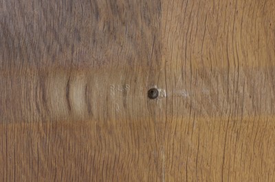 Lot 34 - A Cotswold oak refectory table