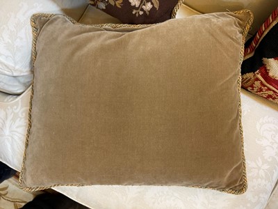 Lot 37 - A group of six needlepoint cushions