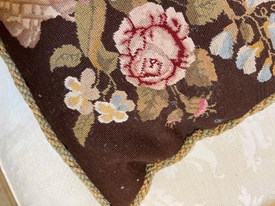 Lot 37 - A group of six needlepoint cushions