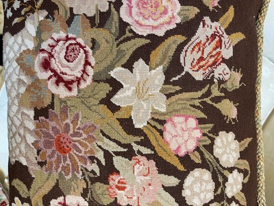 Lot 37 - A group of six needlepoint cushions