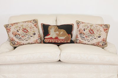 Lot 37 - A group of six needlepoint cushions