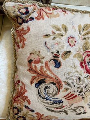 Lot 37 - A group of six needlepoint cushions