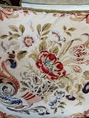 Lot 37 - A group of six needlepoint cushions