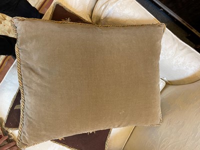 Lot 37 - A group of six needlepoint cushions