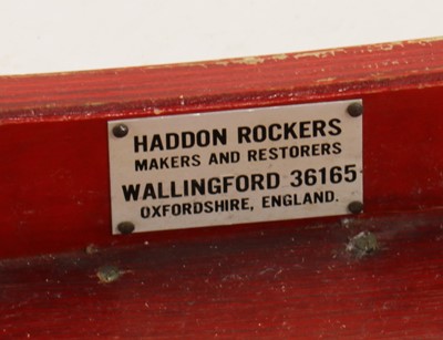 Lot 376 - A Haddon Rockers rocking horse