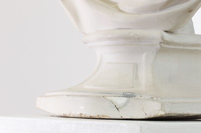 Lot 2 - A large plaster bust of the Pseudo-Seneca