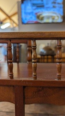 Lot 23 - Two wooden architectural models of staircases