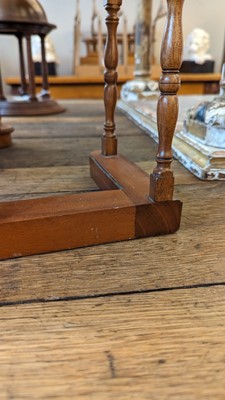 Lot 23 - Two wooden architectural models of staircases