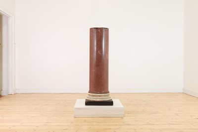 Lot 486 - A simulated porphyry scaglioli column