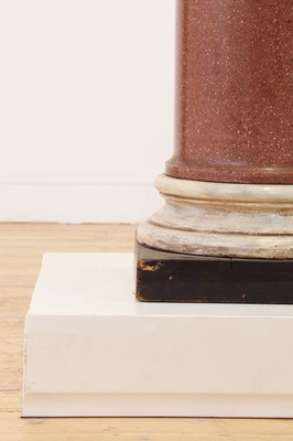 Lot 486 - A simulated porphyry scaglioli column