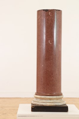 Lot 486 - A simulated porphyry scaglioli column