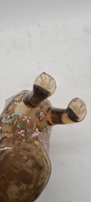 Lot 223 - A collection of Bohemian enamelled glassware