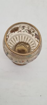 Lot 223 - A collection of Bohemian enamelled glassware
