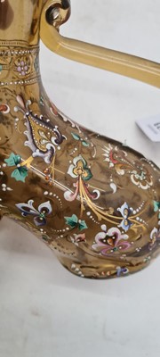Lot 223 - A collection of Bohemian enamelled glassware