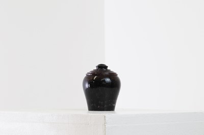 Lot 200 - A Derbyshire Blue John jar and cover