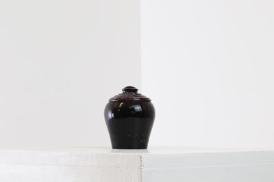 Lot 200 - A Derbyshire Blue John jar and cover
