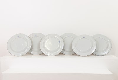 Lot 57 - A set of twelve Regency Spode stone china plates