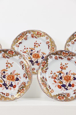 Lot 57 - A set of twelve Regency Spode stone china plates