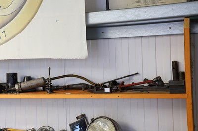 Lot 26 - Various pre-war motoring tools