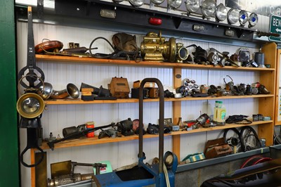 Lot 30 - Various pre-war and other motoring spares