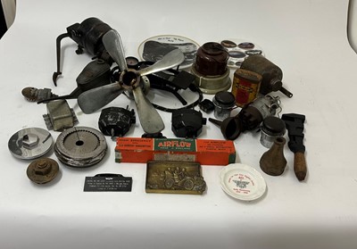 Lot 30 - Various pre-war and other motoring spares
